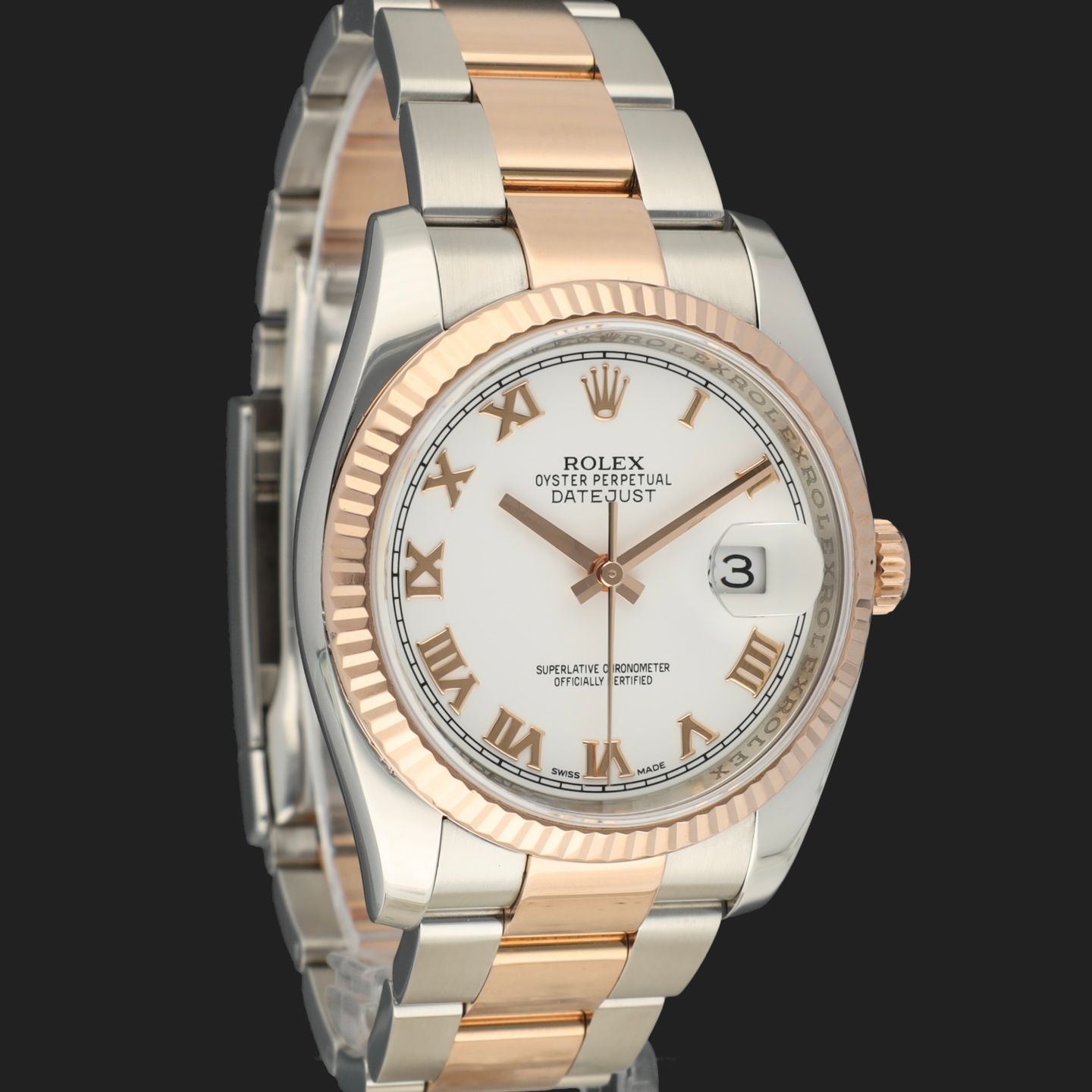 Rolex Datejust 36 116231 (2014) - 36mm Goud/Staal (4/8)