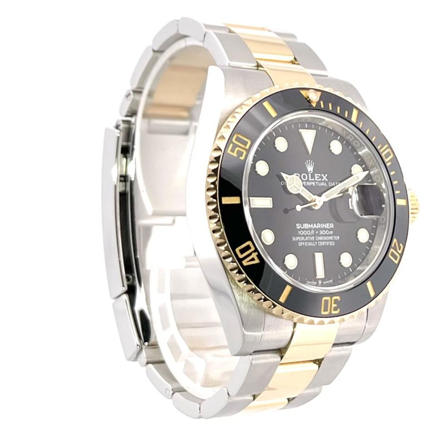 Rolex Submariner Date 126613LN (2021) - Black dial 41 mm Gold/Steel case (4/8)
