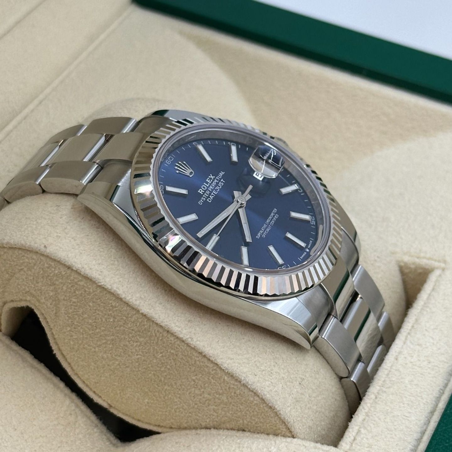 Rolex Sky-Dweller 336934 (2024) - Blauw wijzerplaat 42mm Goud/Staal (7/8)