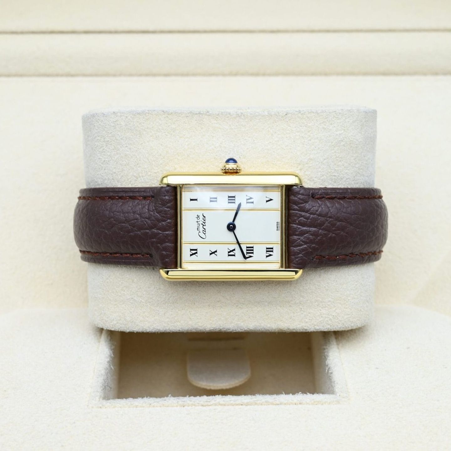 Cartier Tank Vermeil 590005 (Unknown (random serial)) - 23 mm (5/8)
