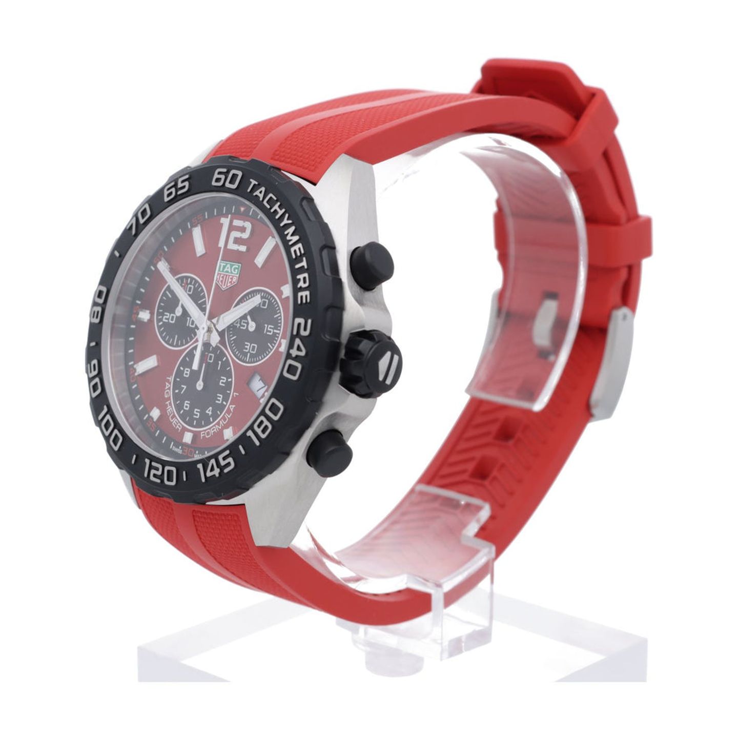 TAG Heuer Formula 1 Quartz CAZ101AN.FT8055 (2024) - Red dial 43 mm Steel case (7/7)