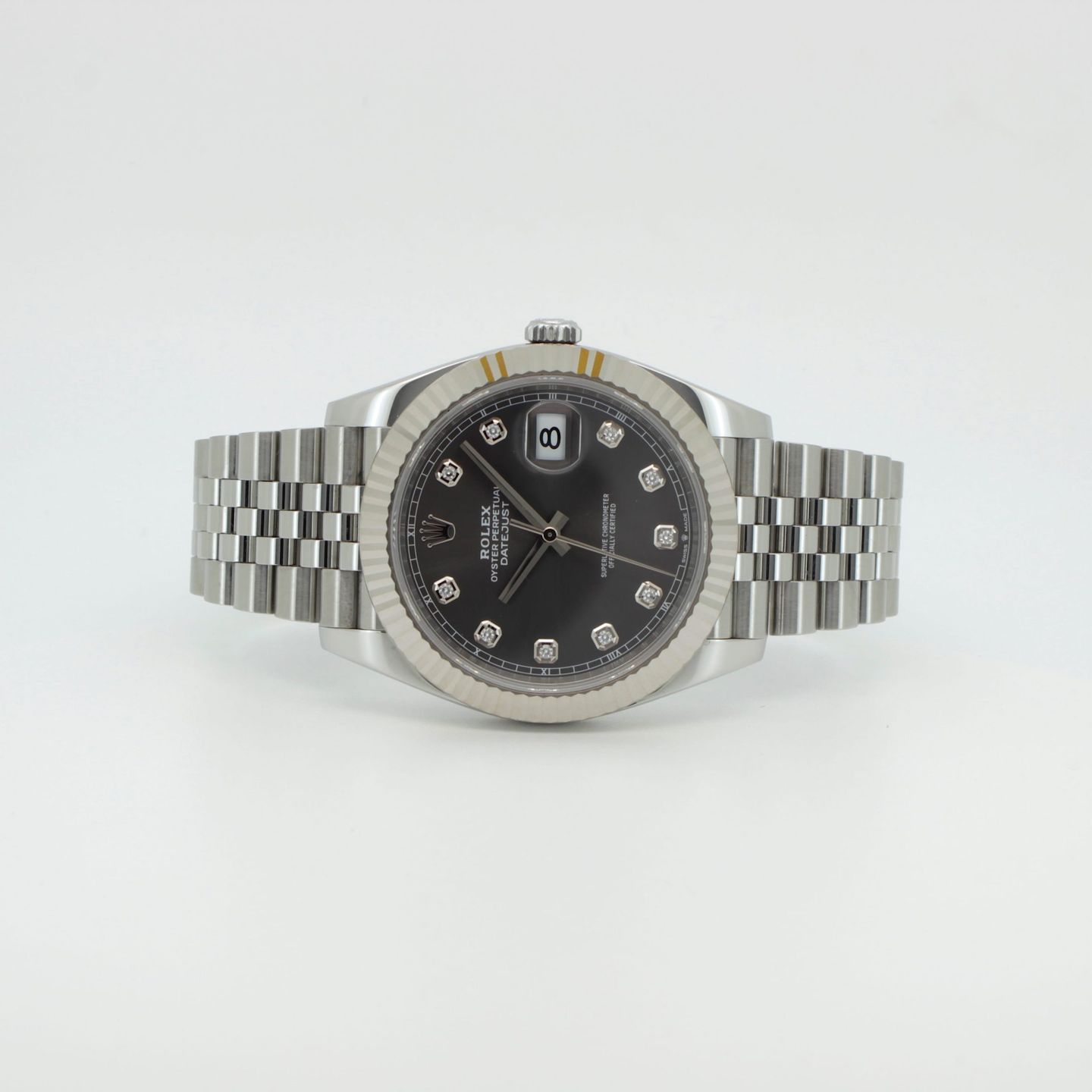 Rolex Datejust 41 126334 (2022) - Grey dial 41 mm Steel case (3/8)
