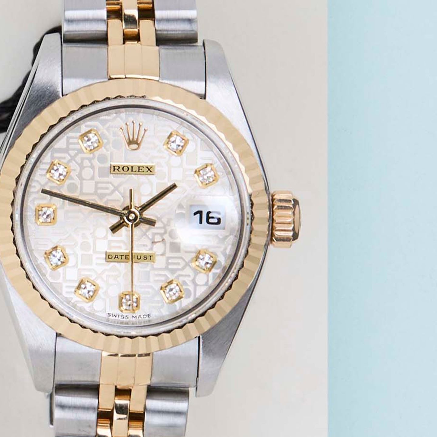 Rolex Lady-Datejust 79173 (2001) - 26 mm Gold/Steel case (5/8)