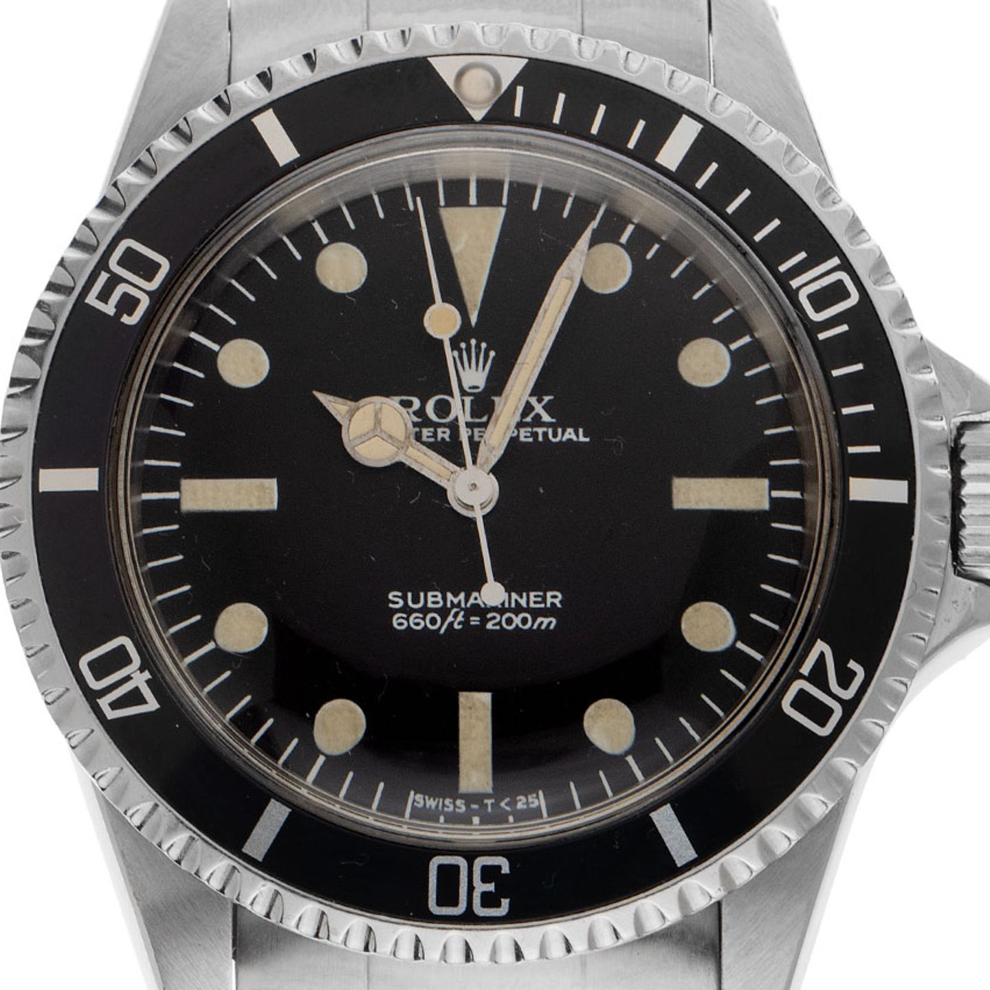 Rolex Submariner No Date 5513 (1983) - Black dial 40 mm Steel case (1/8)