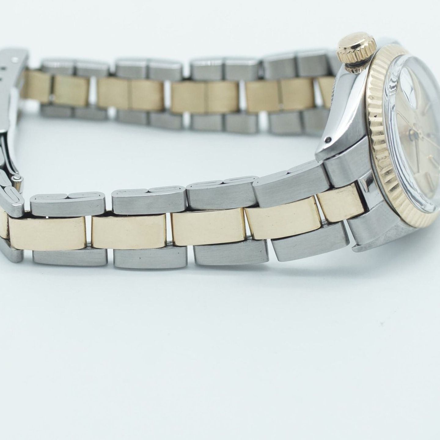 Tudor Prince Date 92413 (1990) - Champagne dial 25 mm Gold/Steel case (6/8)