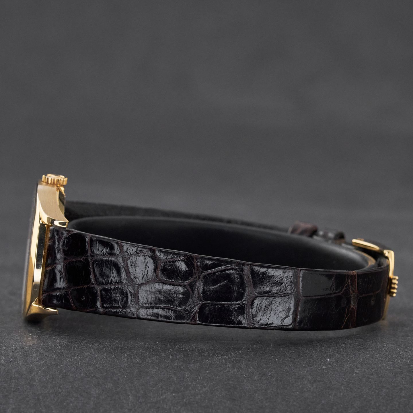 Rolex Cellini 4129 (1991) - Champagne dial 25 mm Yellow Gold case (5/8)