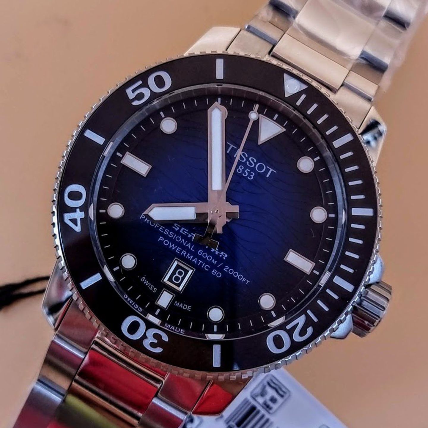 Tissot Seastar T120.607.11.041.01 (2025) - Blue dial Unknown Steel case (1/8)