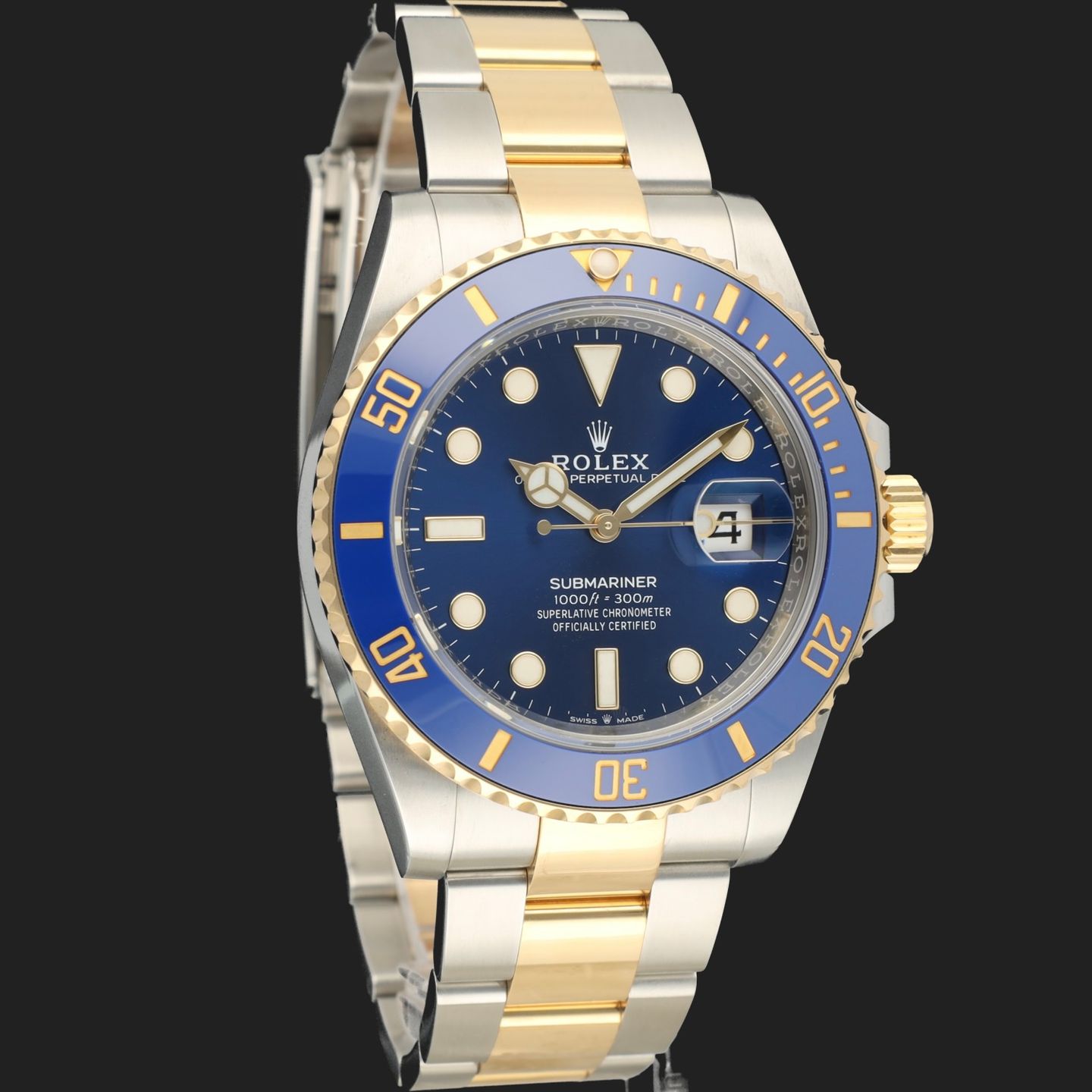 Rolex Submariner Date 126613LB (2022) - 41 mm Gold/Steel case (4/8)