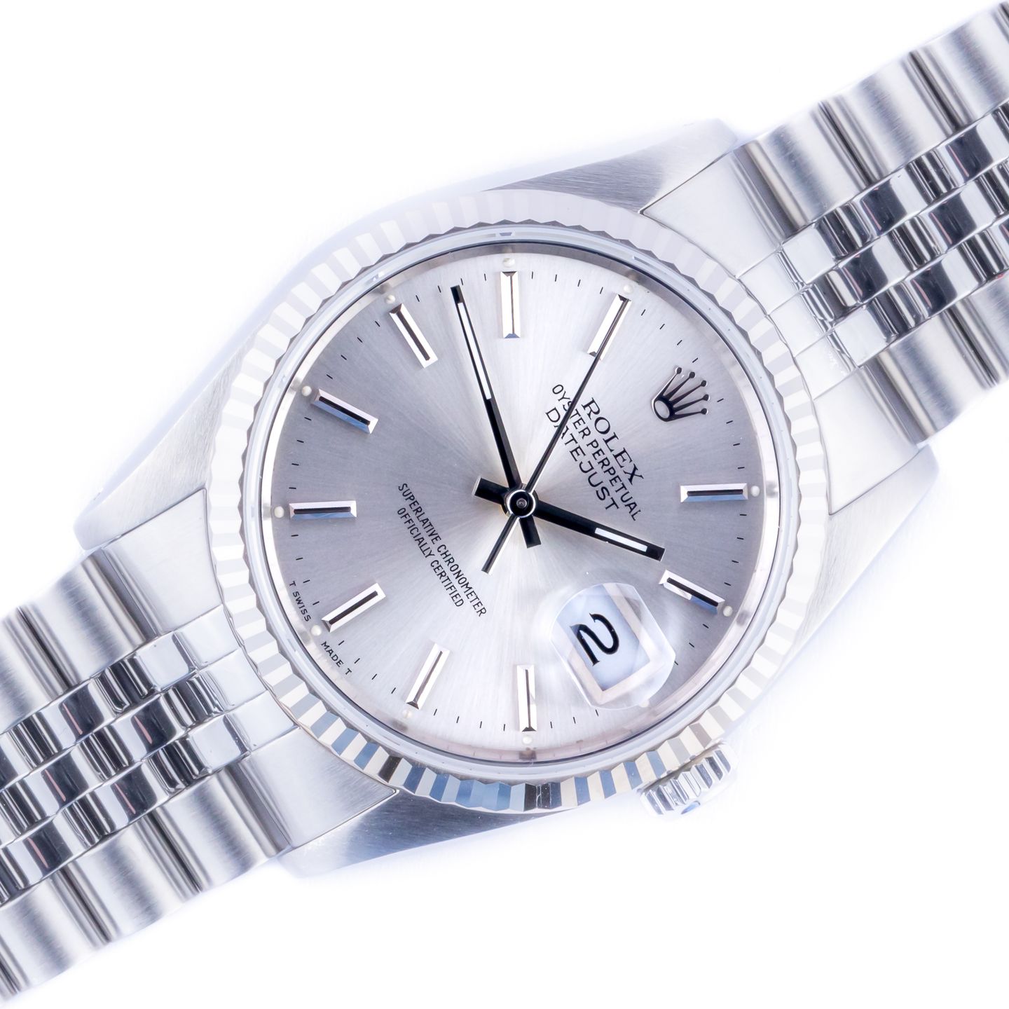 Rolex Datejust 36 16234 (1989) - 36mm Staal (1/8)