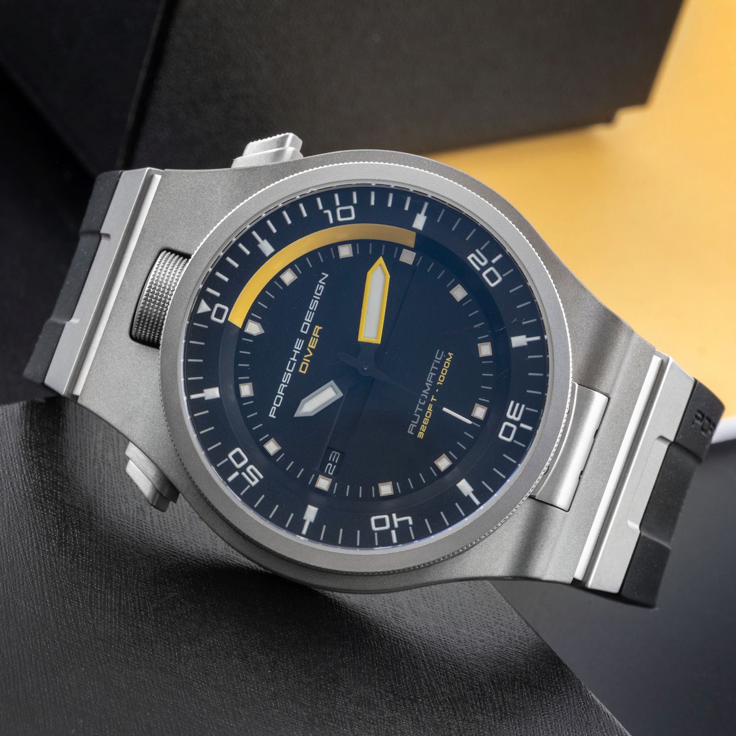 Porsche Design Diver P6780 (Unknown (random serial)) - Black dial 48 mm Steel case (2/8)