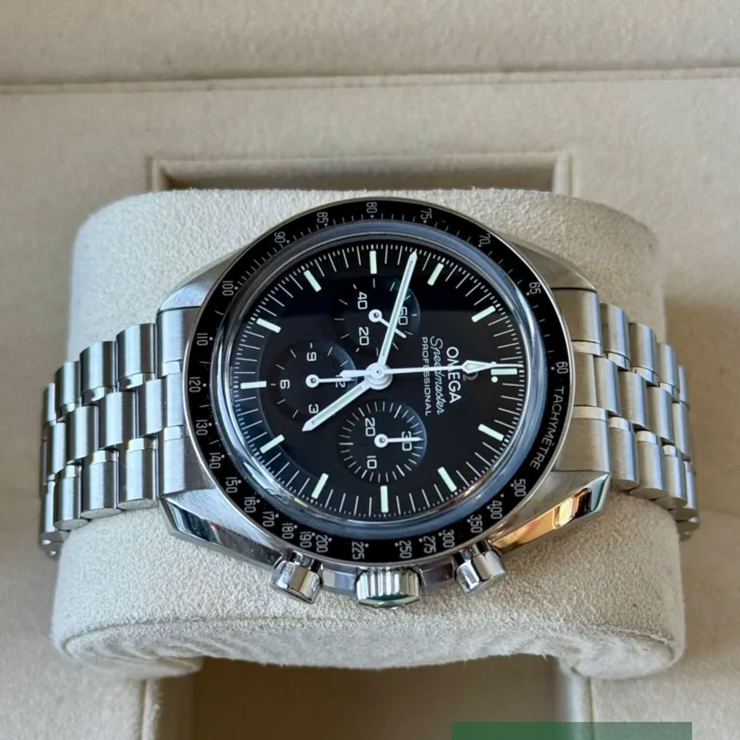 Omega Speedmaster Professional Moonwatch 310.30.42.50.01.002 (2022) - Zwart wijzerplaat 42mm Staal (4/7)