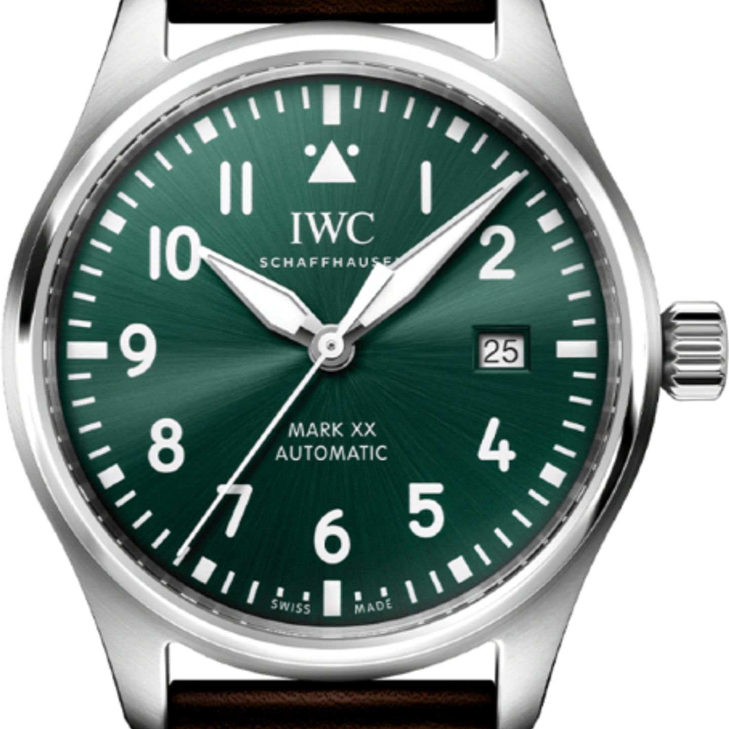 IWC Pilot Mark IW328205 (2025) - Groen wijzerplaat 40mm Staal (1/1)