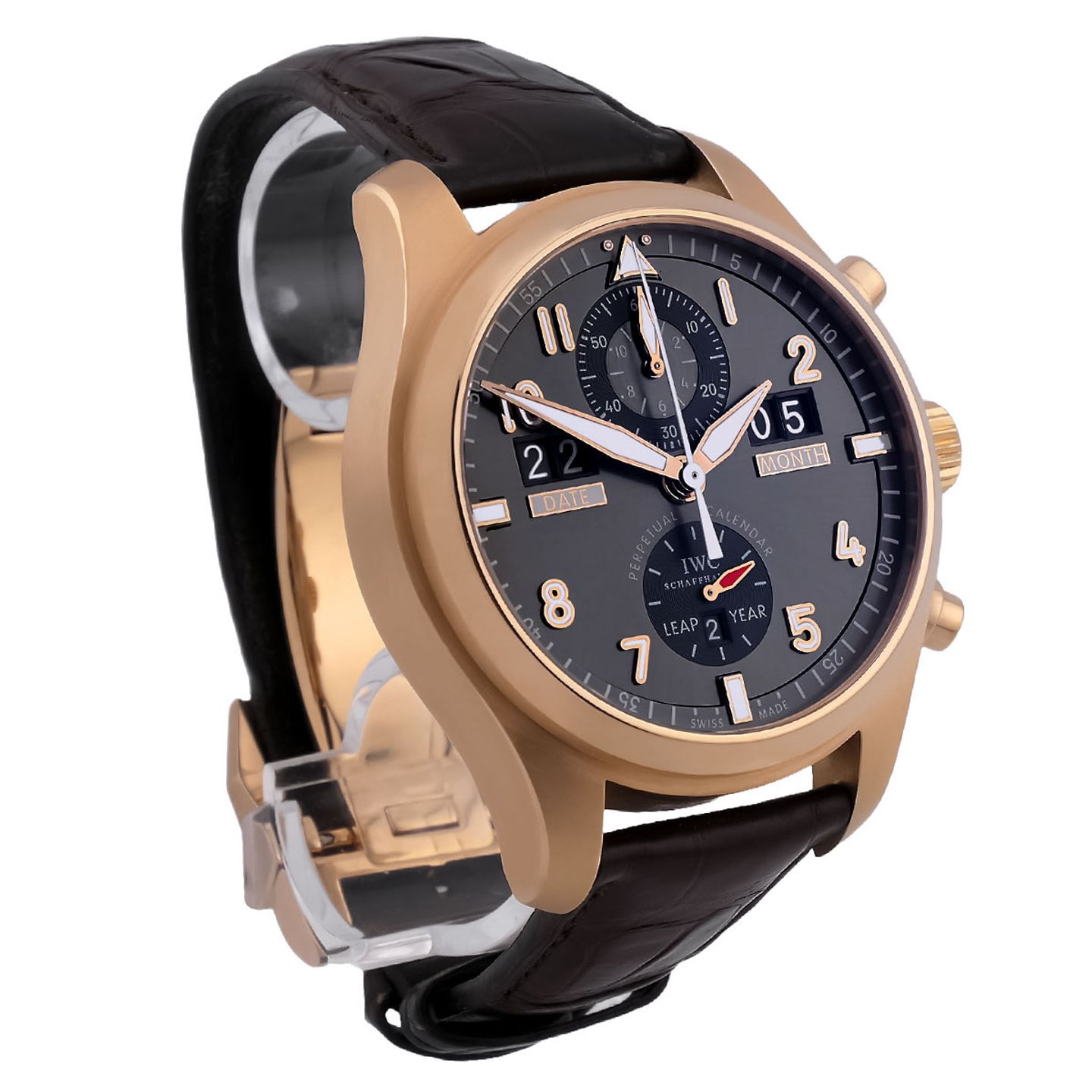 IWC Pilot Spitfire Perpetual Calendar Digital Date-Month IW379103 - (3/8)