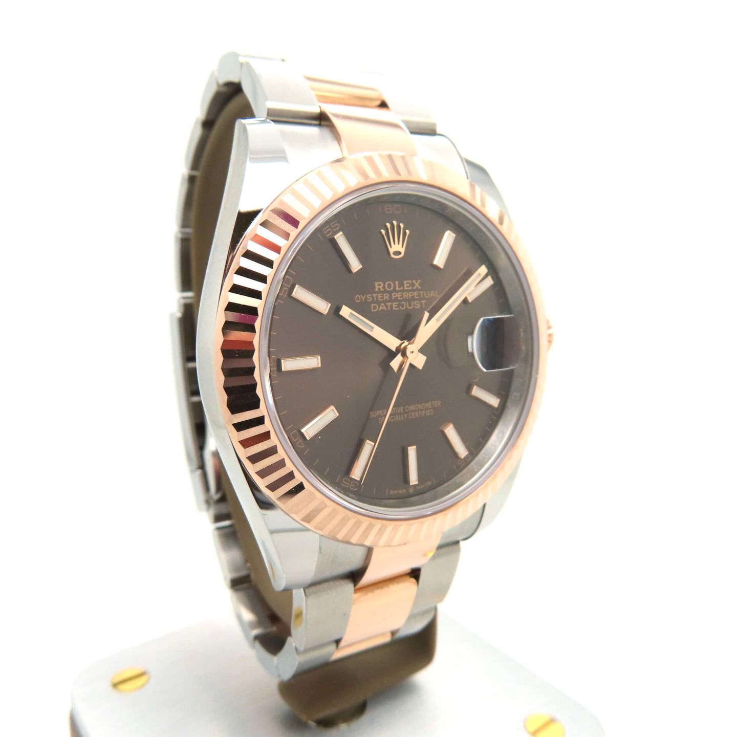 Rolex Datejust 41 126331 (2022) - Brown dial 41 mm Steel case (2/6)