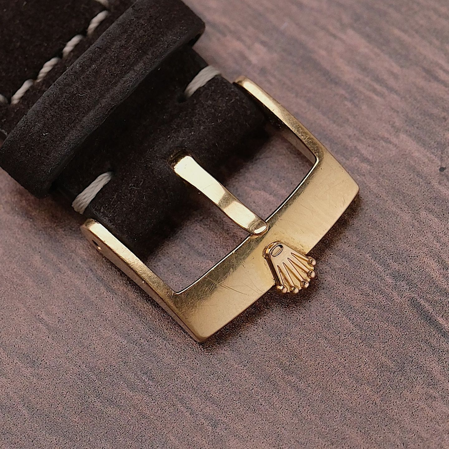 Rolex Day-Date 36 18038 (1978) - Champagne wijzerplaat 36mm Geelgoud (8/8)