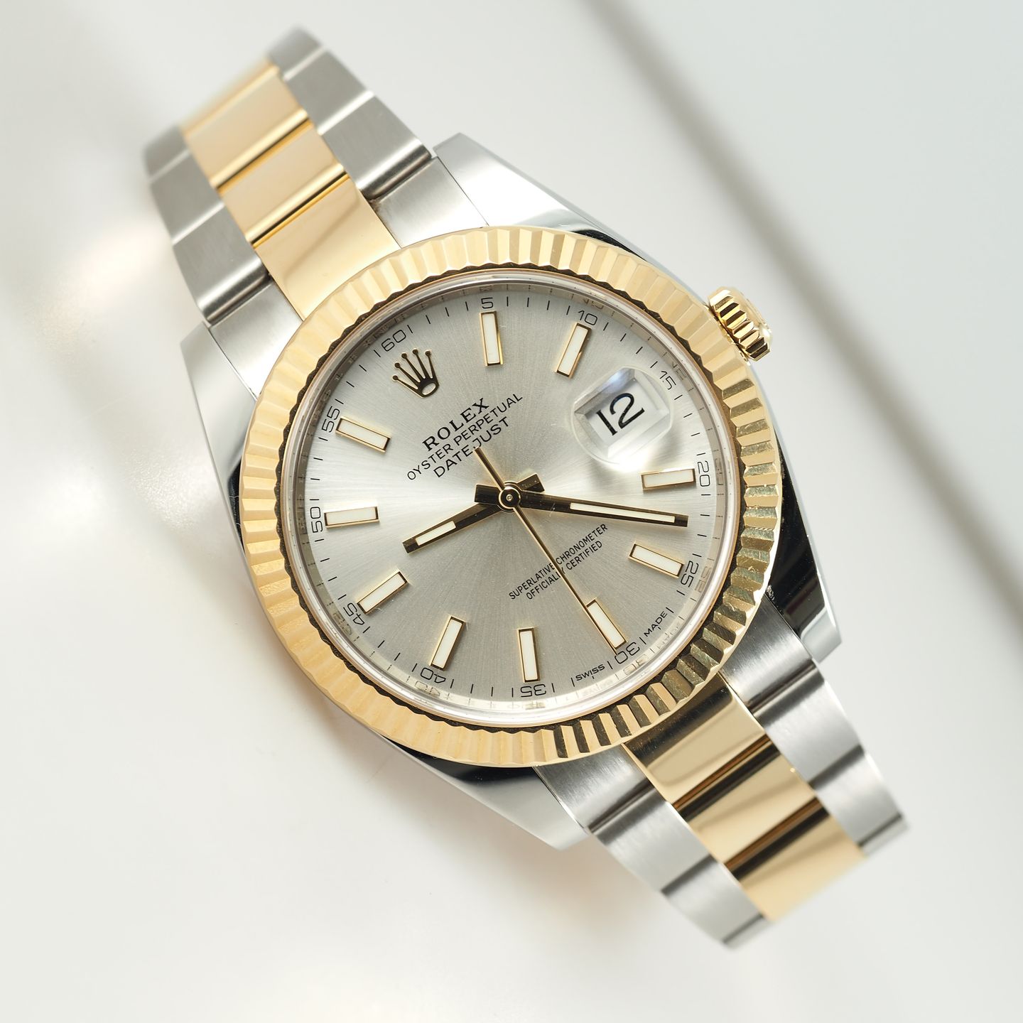Rolex Datejust 41 126333 (2019) - Zilver wijzerplaat 41mm Goud/Staal (1/7)