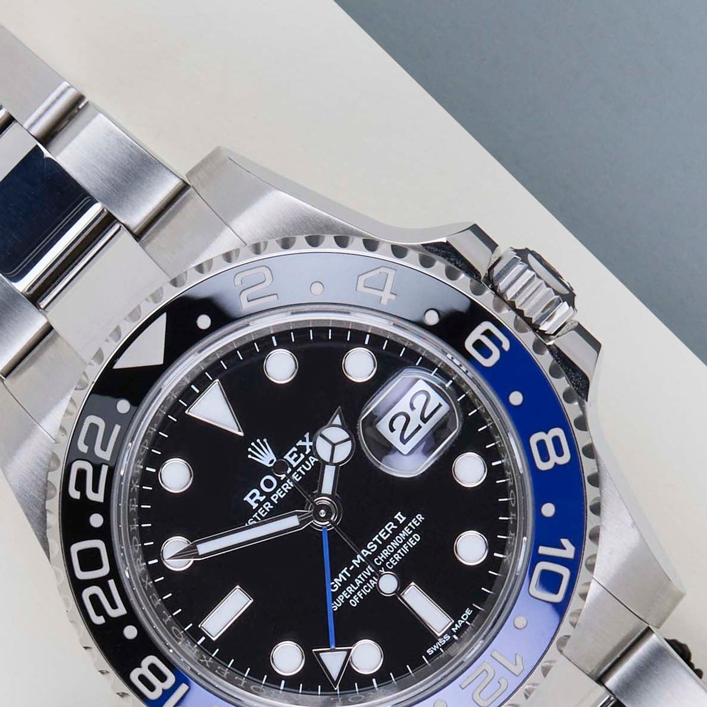 Rolex GMT-Master II 116710BLNR (2017) - Zwart wijzerplaat 40mm Staal (3/8)