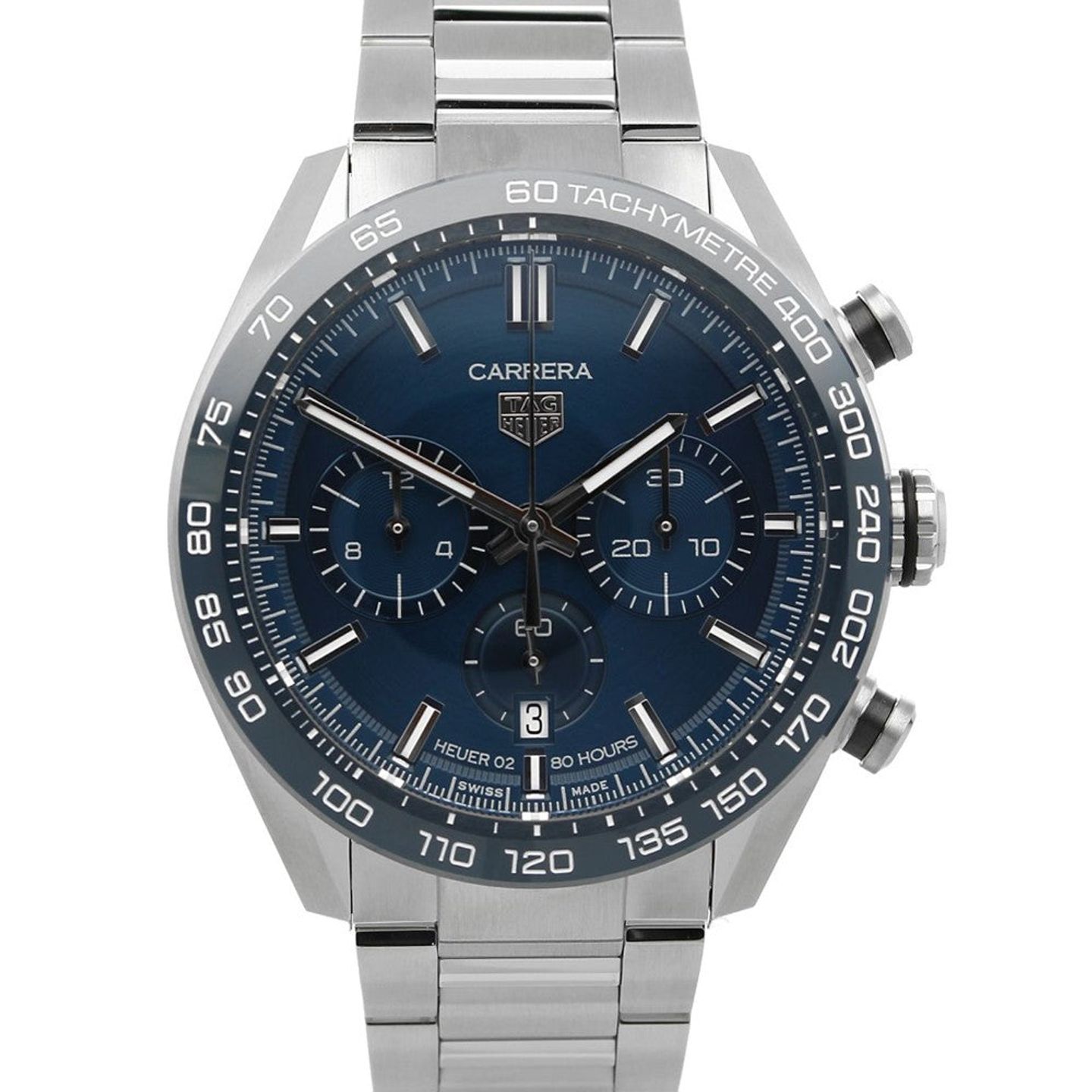 TAG Heuer Carrera CBN2A1A.BA0643 (2024) - Blue dial 44 mm Steel case (1/6)