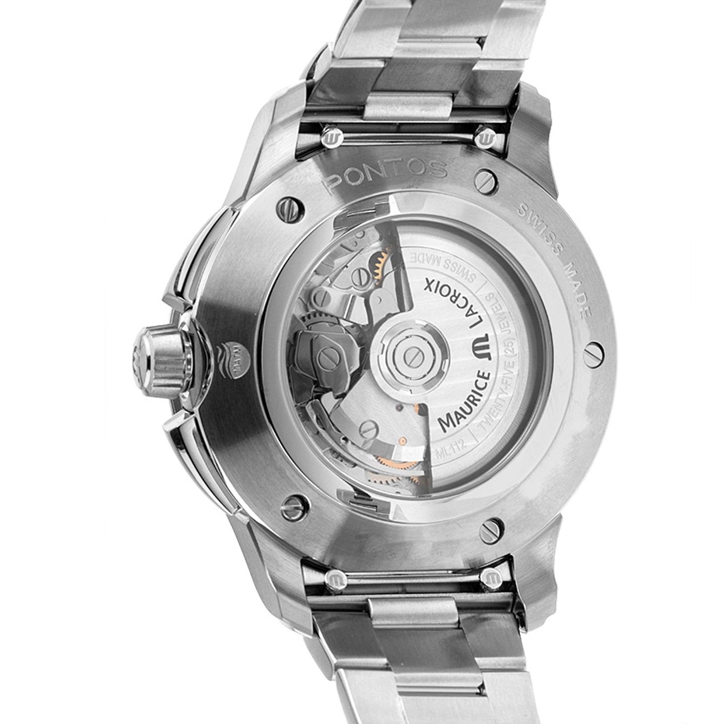 Maurice Lacroix Pontos S PT6038-SSL22-430-1 (2024) - Blue dial 43 mm Steel case (5/6)