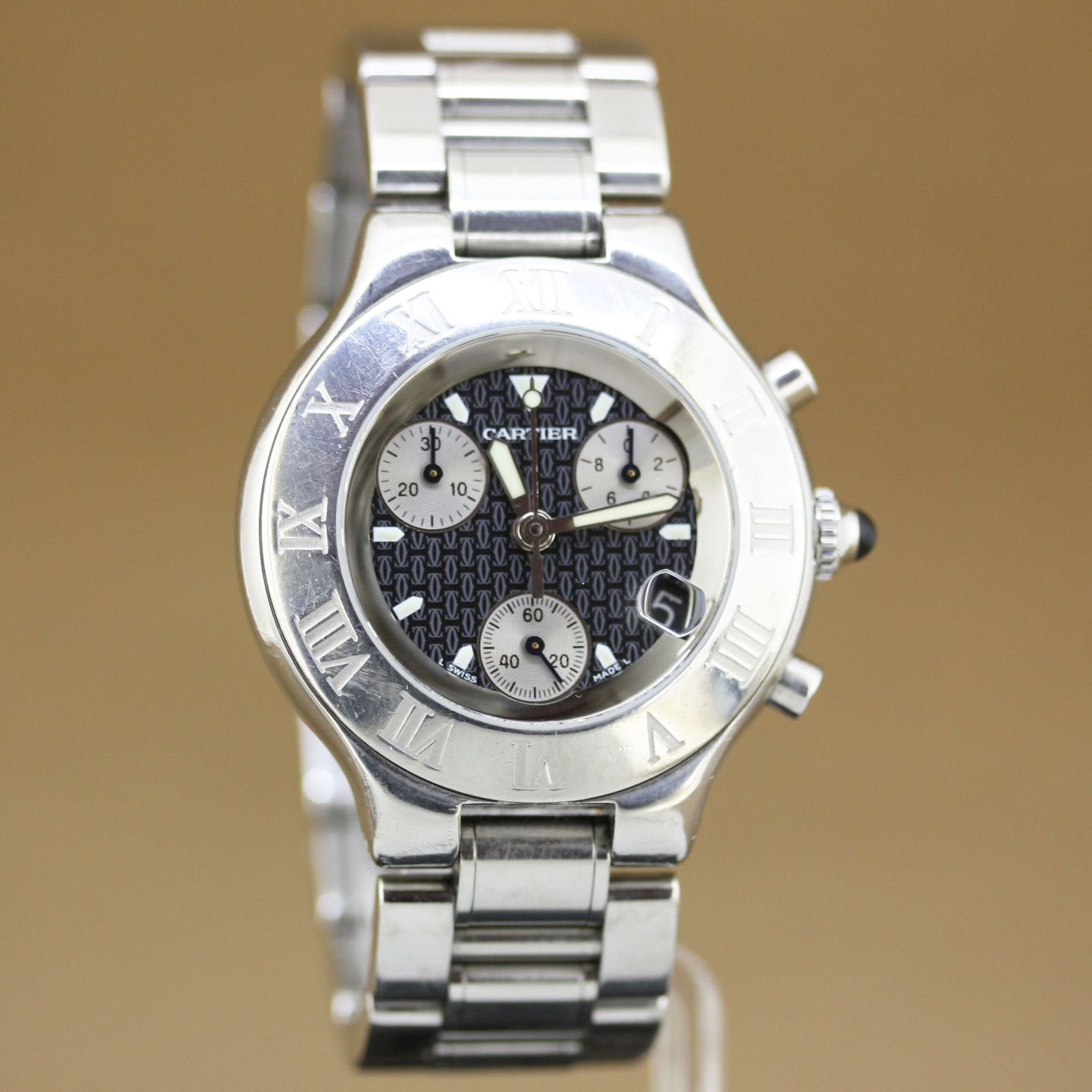 Cartier 21 Chronoscaph 2424 - (3/8)