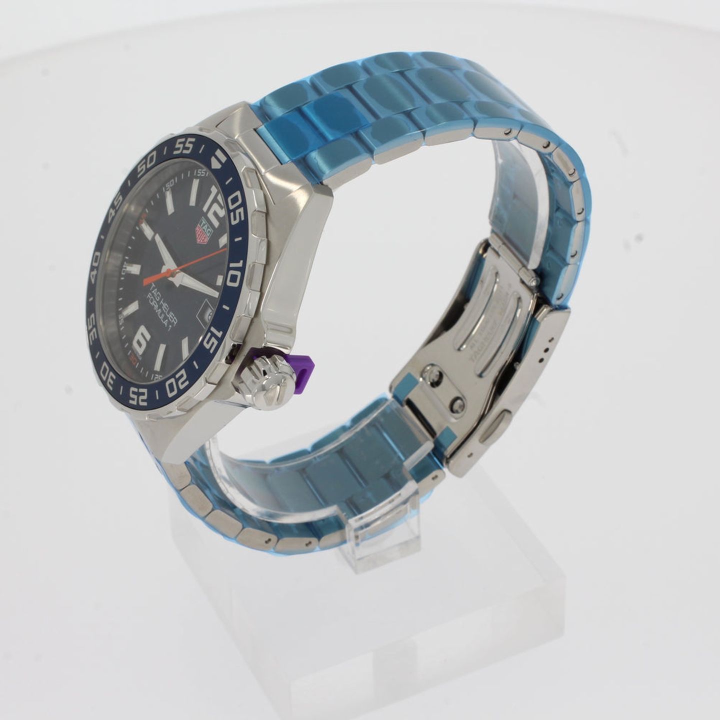 TAG Heuer Formula 1 Quartz WAZ1010.BA0842 (2025) - Blauw wijzerplaat 43mm Staal (2/4)