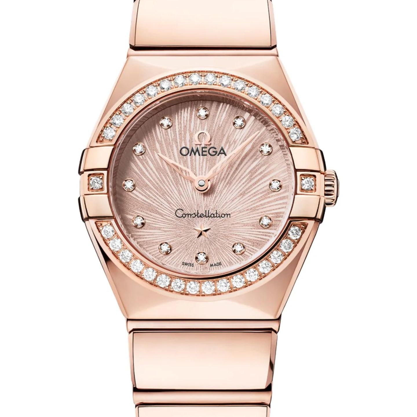 Omega Constellation 131.55.25.60.52.001 (2026) - Roze wijzerplaat 25mm Roségoud (1/1)