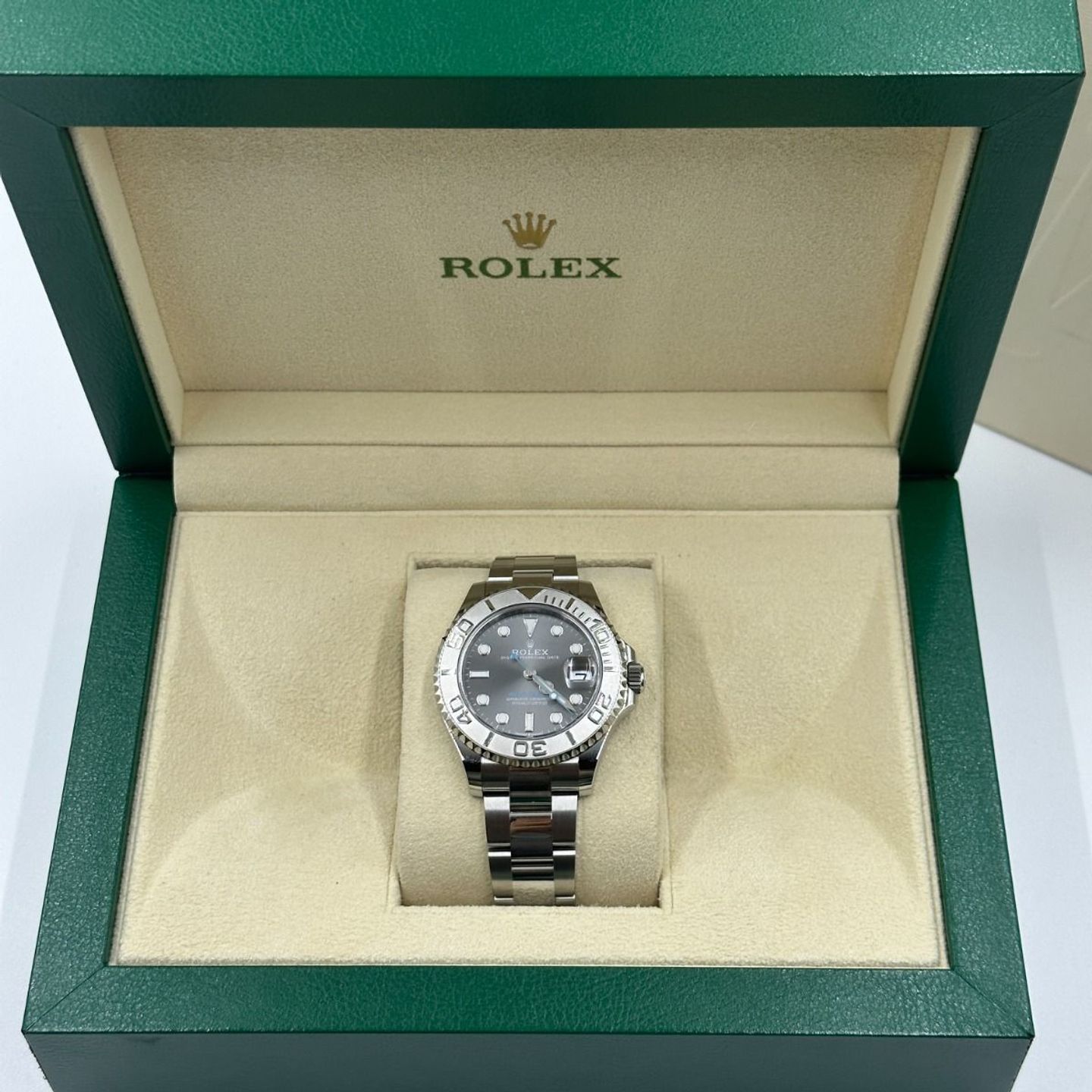 Rolex Yacht-Master 37 268622 (2024) - Grey dial 37 mm Steel case (4/8)