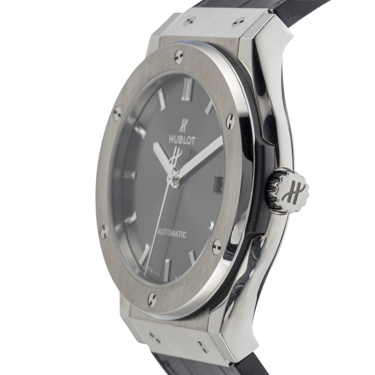 Hublot Classic Fusion 511.NX.1171.LR (Unknown (random serial)) - Black dial 45 mm Titanium case (6/8)