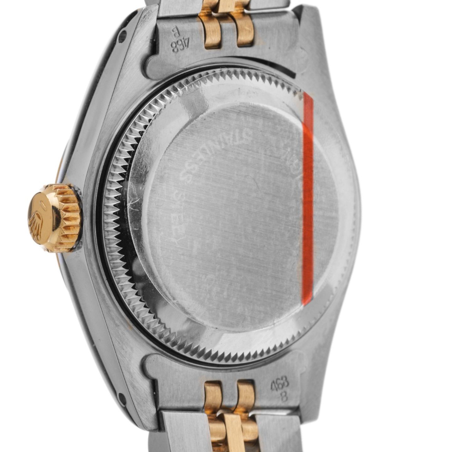 Rolex Lady-Datejust 69173 (1987) - White dial 26 mm Gold/Steel case (6/8)