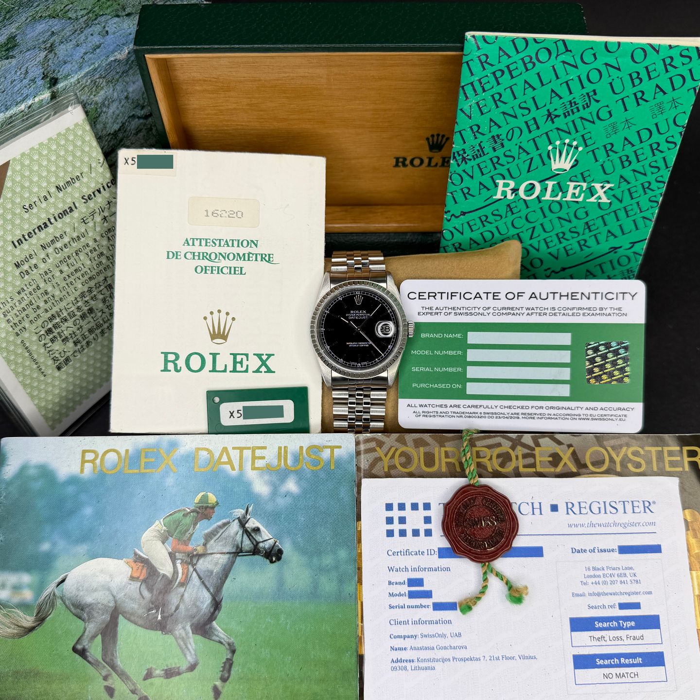 Rolex Datejust 36 16220 - (3/8)