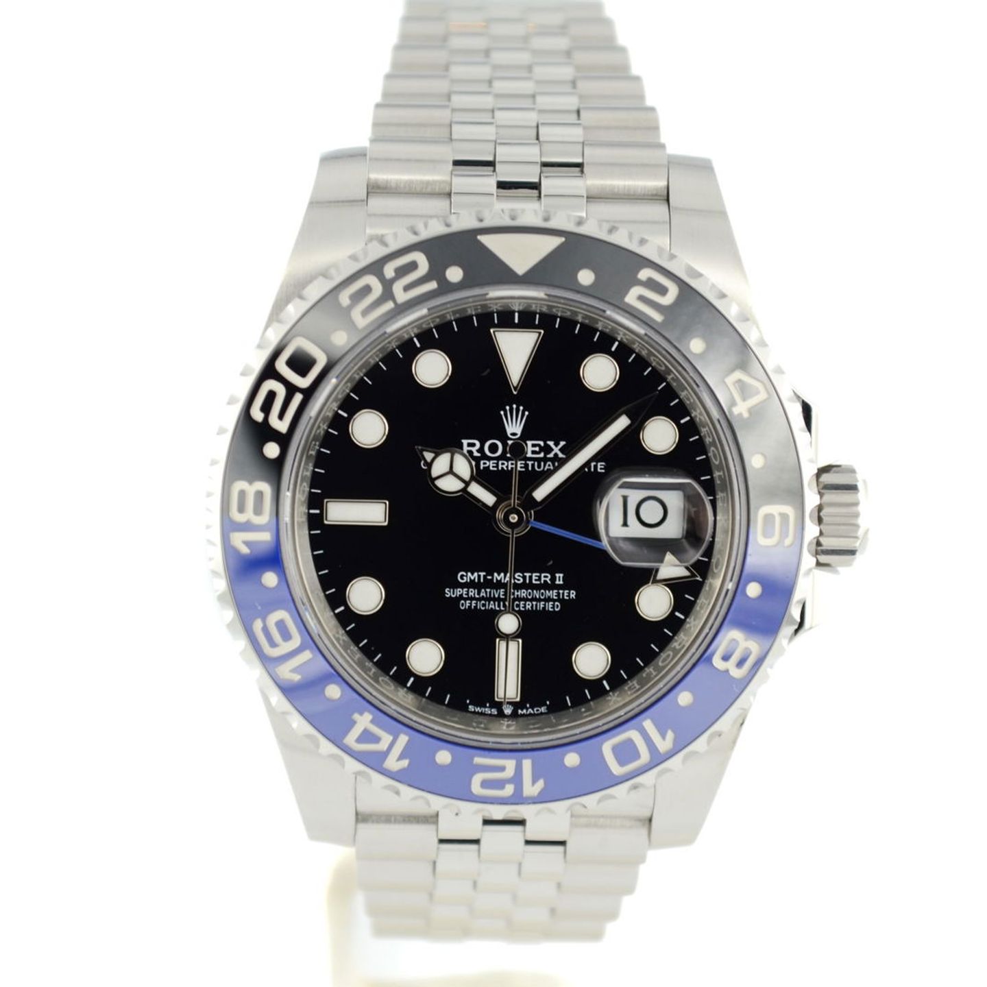 Rolex GMT-Master II 126710BLNR (2023) - Zwart wijzerplaat 40mm Staal (1/7)