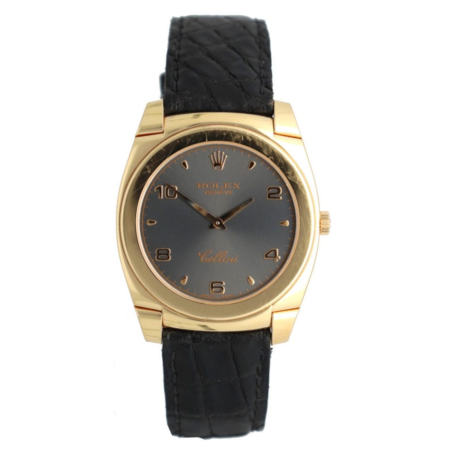 Rolex Cellini 5330 (1999) - Grijs wijzerplaat 36mm Roségoud (4/14)