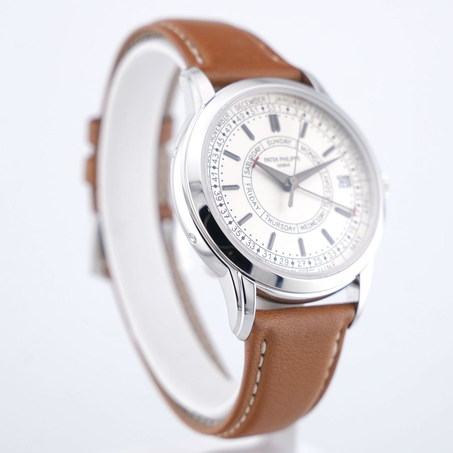Patek Philippe Calatrava 5212A-001 (2024) - White dial 40 mm Steel case (8/8)