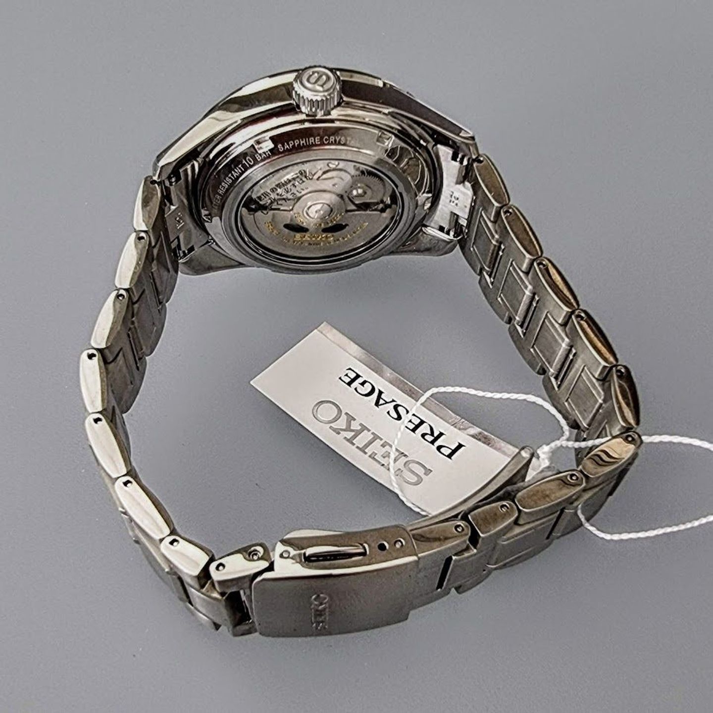 Seiko Presage SPB221J1 (2025) - Black dial 42 mm Steel case (7/8)