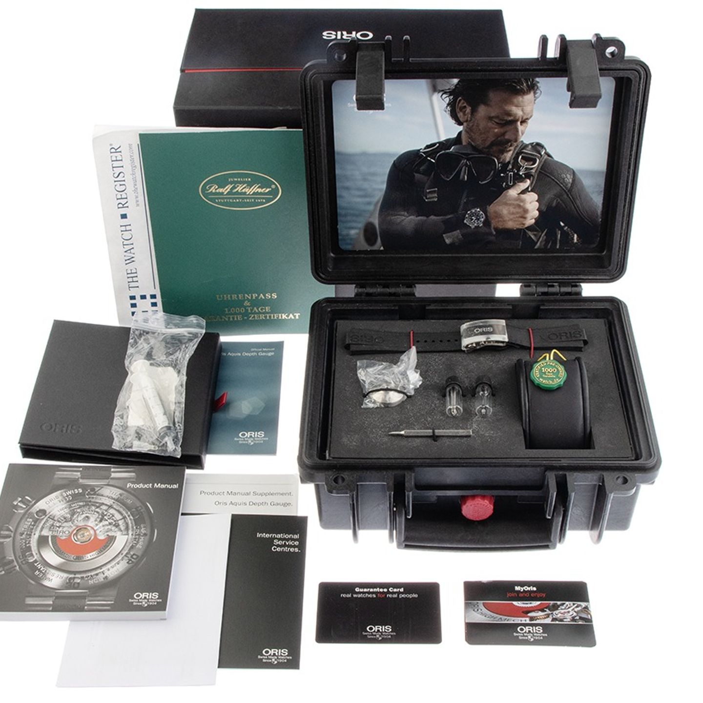 Oris Aquis Depth Gauge 01 733 7675 4154-Set RS - (2/8)