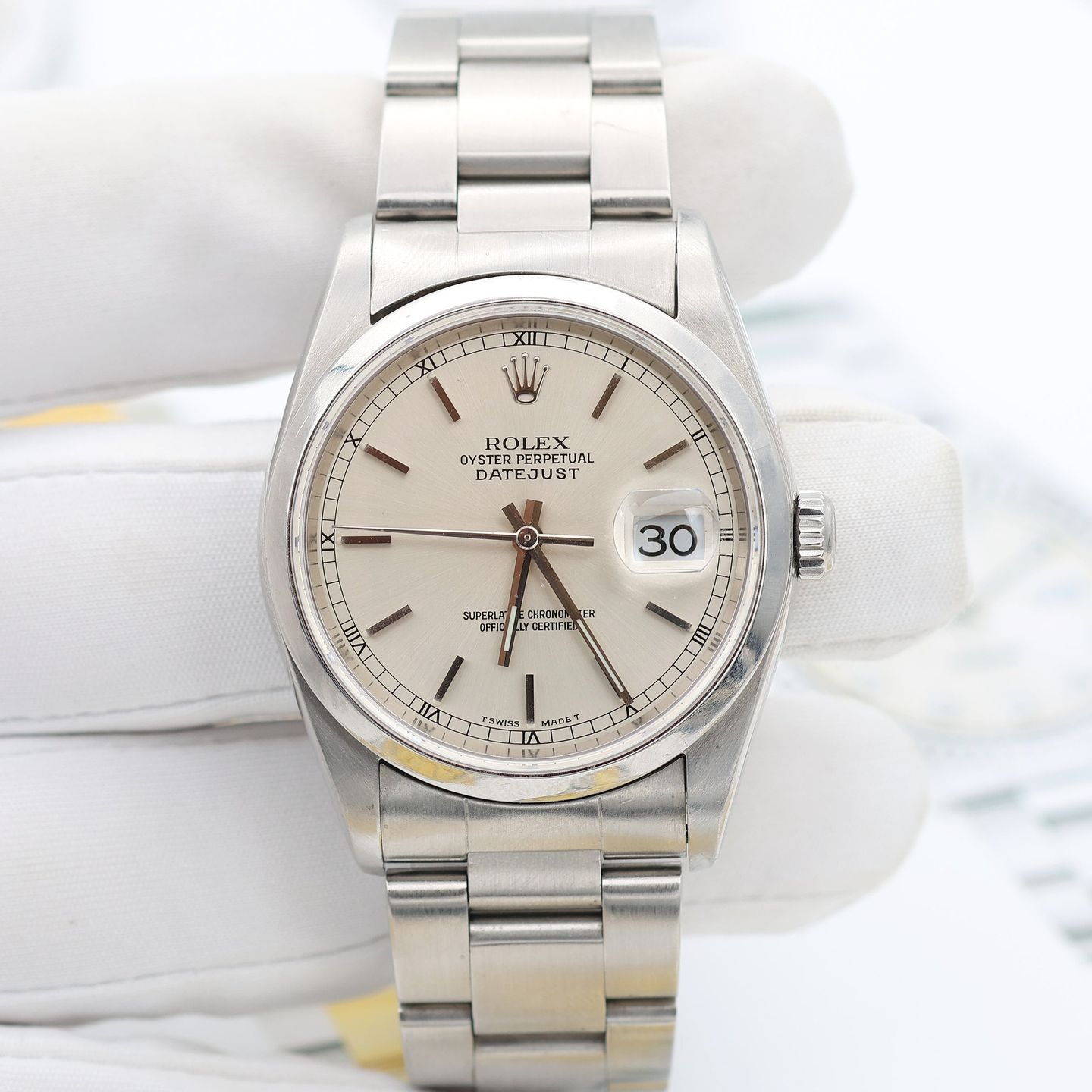 Rolex Datejust 36 16200 (Onbekend (willekeurig serienummer)) - 36mm Staal (2/8)