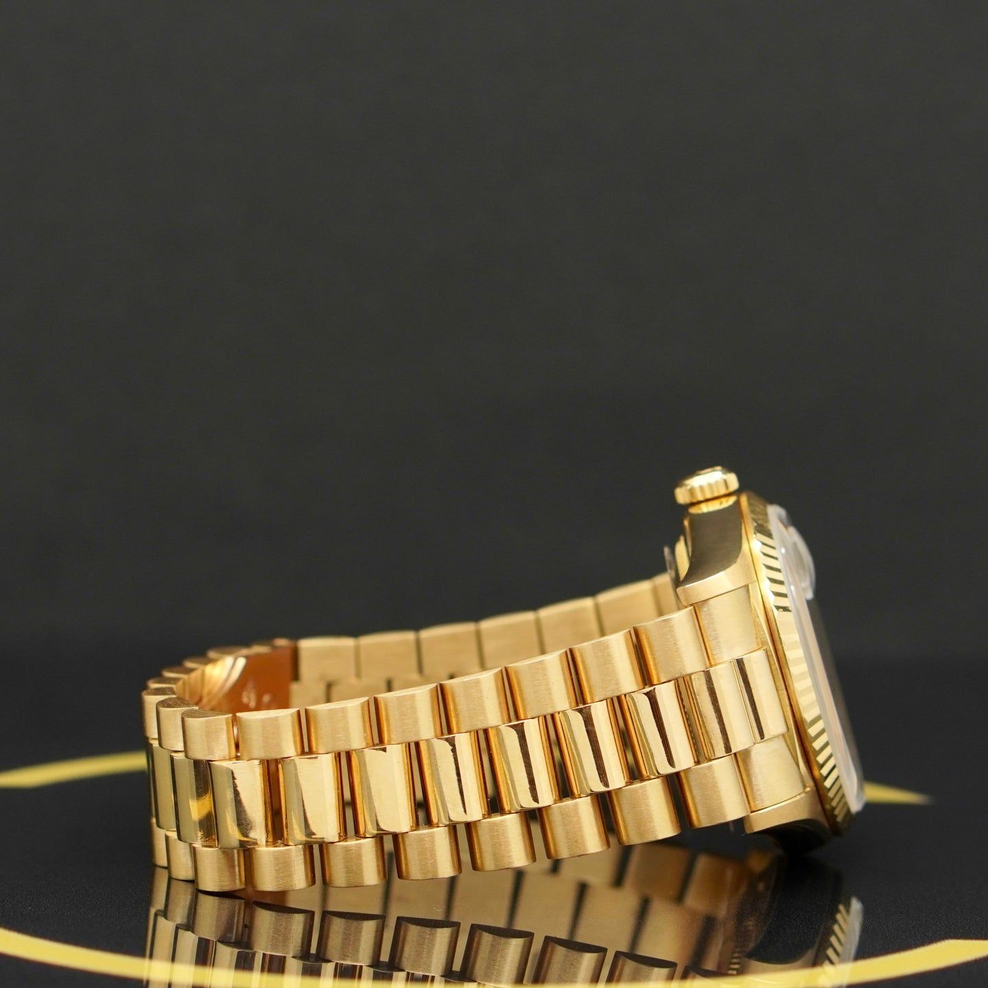 Rolex Day-Date 36 18238 (1995) - Champagne wijzerplaat 36mm Geelgoud (6/7)