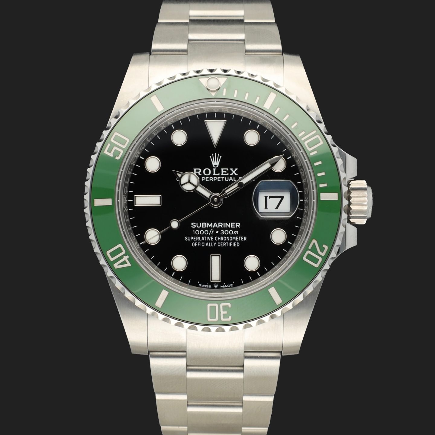 Rolex Submariner Date 126610LV (2024) - Zwart wijzerplaat 41mm Staal (3/8)