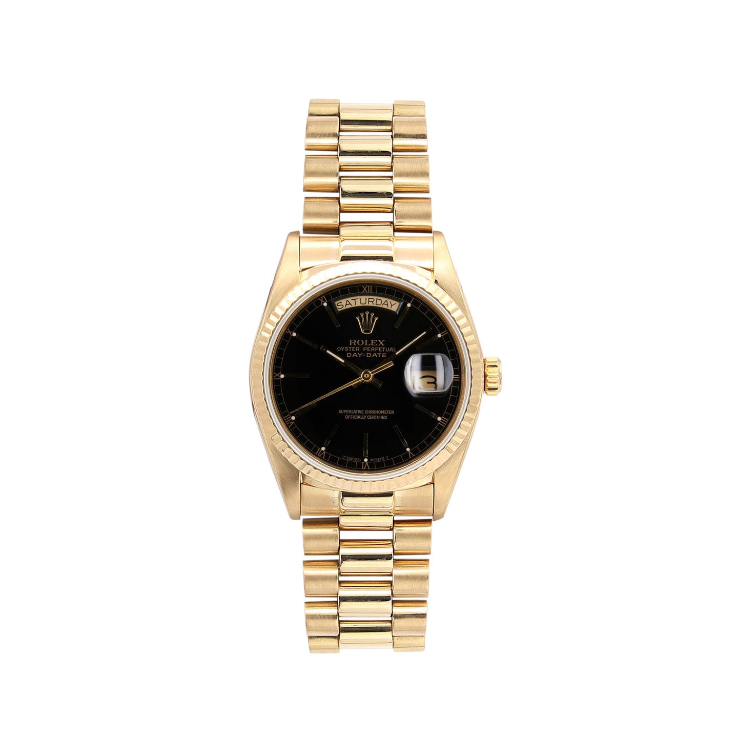 Rolex Day-Date 36 18038 (Onbekend (willekeurig serienummer)) - 36mm Geelgoud (1/7)