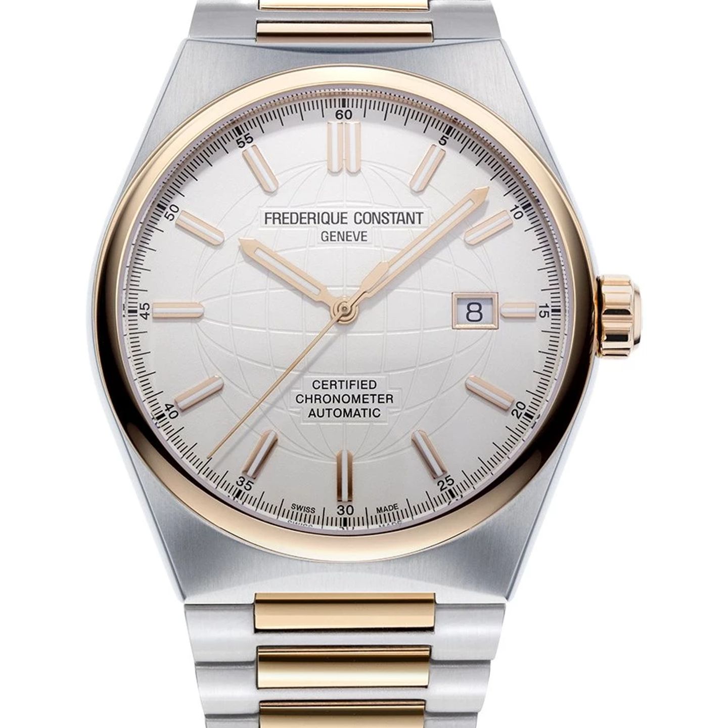 Frederique Constant Classics FC-303V4NH2B (2024) - Zilver wijzerplaat 41mm Staal (3/3)