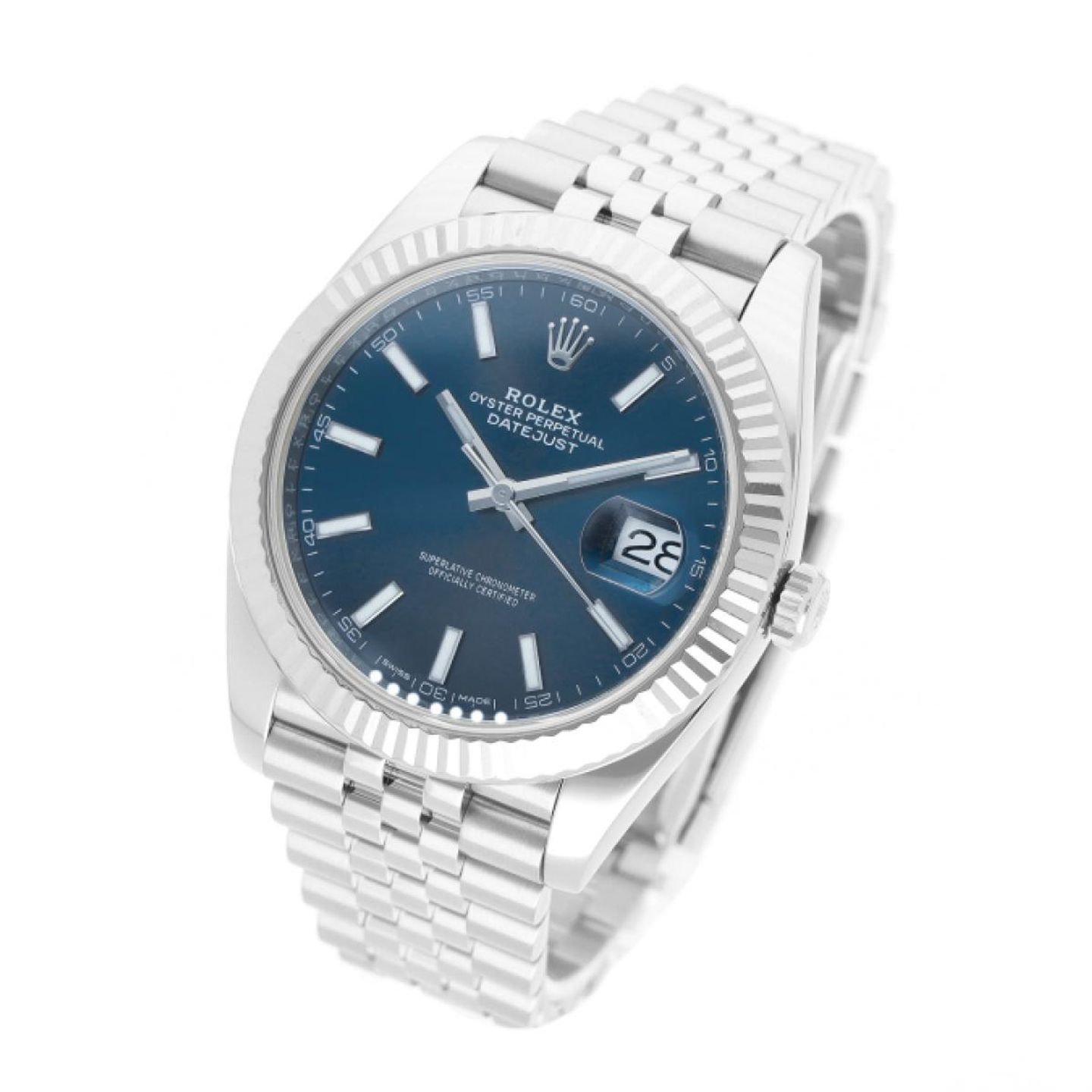 Rolex Datejust 41 126334 (2020) - Blue dial 41 mm Steel case (2/5)