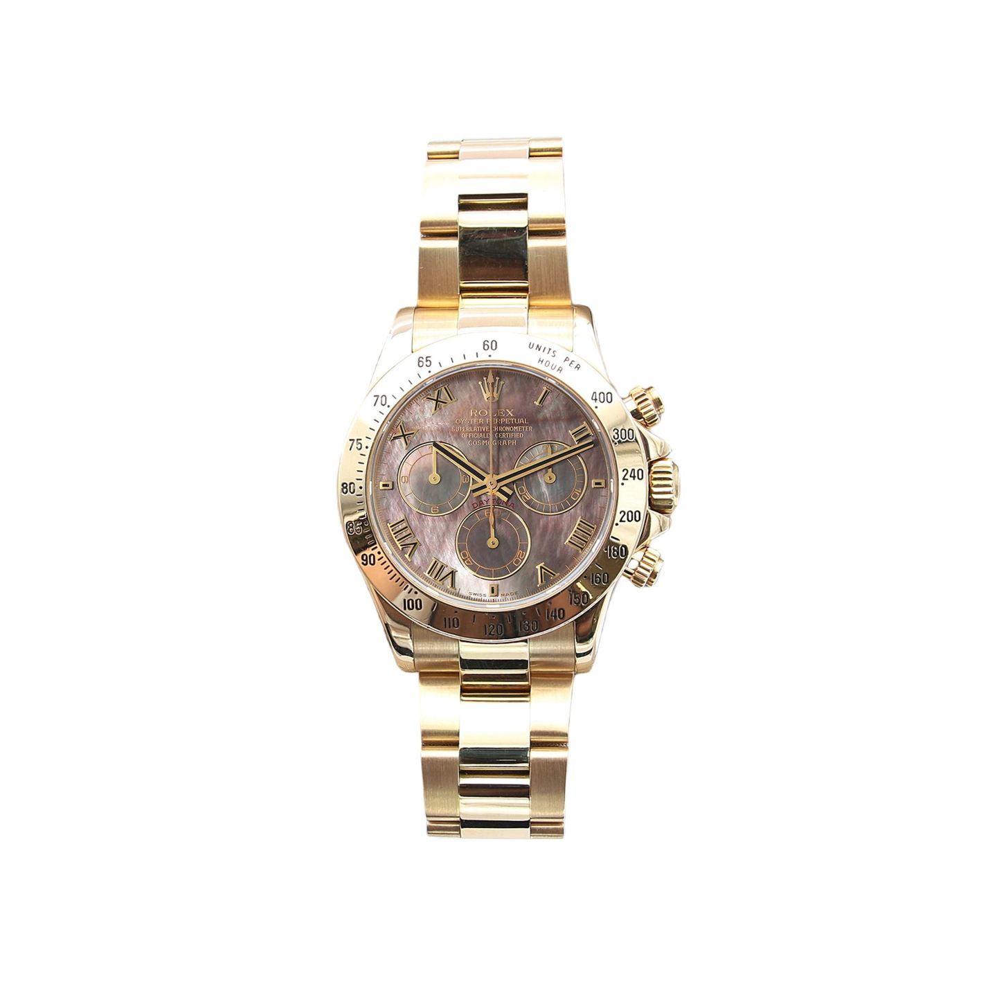 Rolex Daytona 116528 (Onbekend (willekeurig serienummer)) - 40mm Geelgoud (1/8)