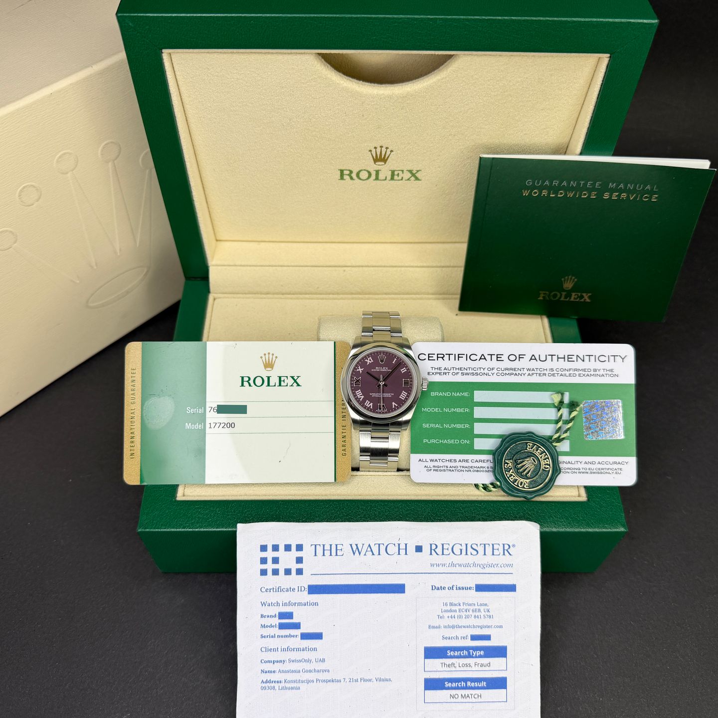 Rolex Oyster Perpetual 31 177200 - (3/8)