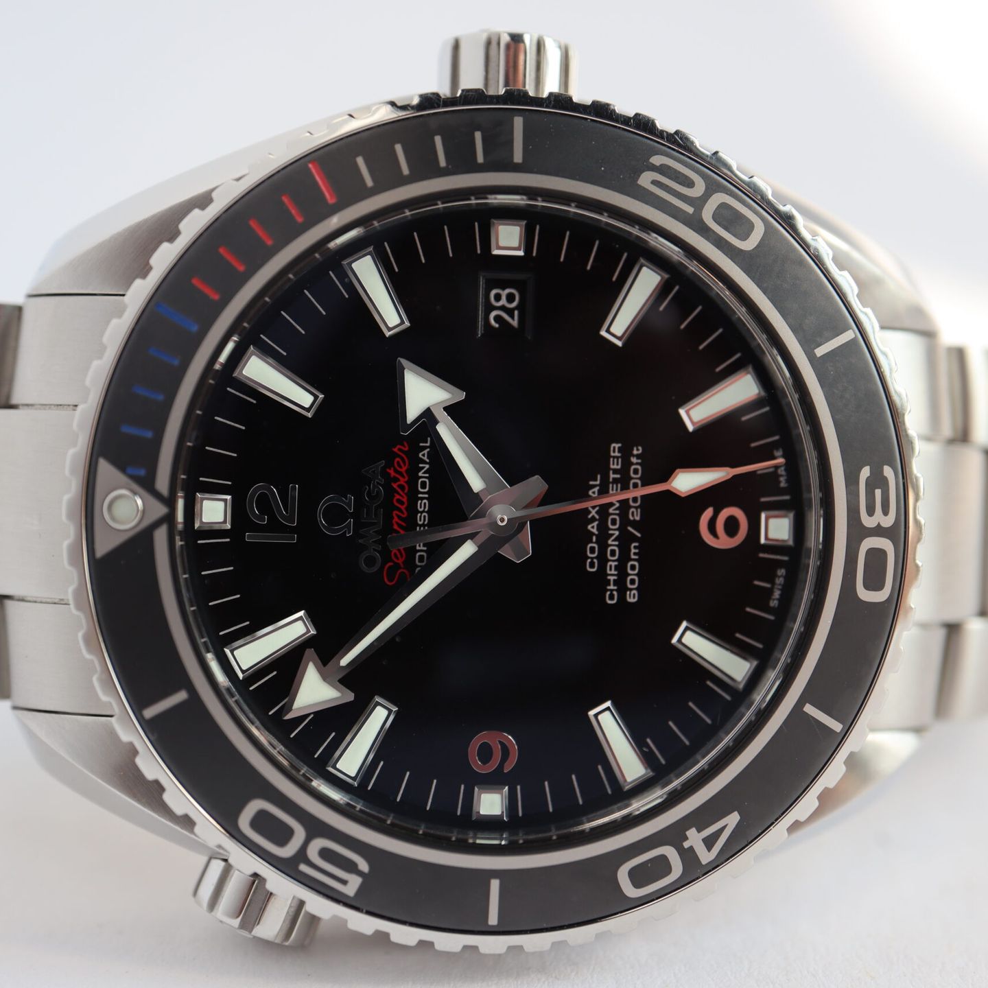 Omega Seamaster Planet Ocean 522.30.46.21.01.001 (2014) - Zwart wijzerplaat 46mm Staal (2/8)