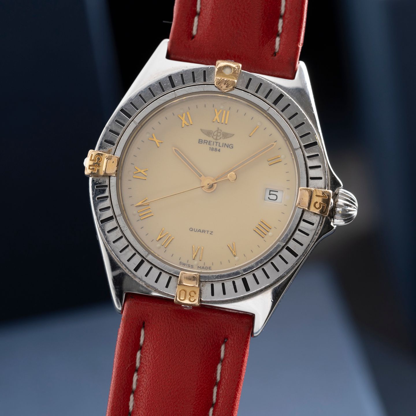 Breitling Callisto B57045 (1990) - 34 mm Steel case (3/8)