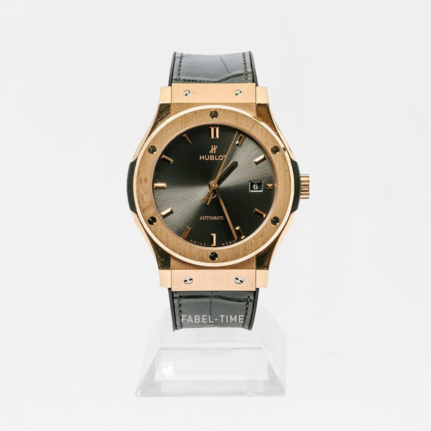 Hublot Classic Fusion Racing Grey 542.OX.7081.LR (2024) - Grey dial 42 mm Rose Gold case (1/1)