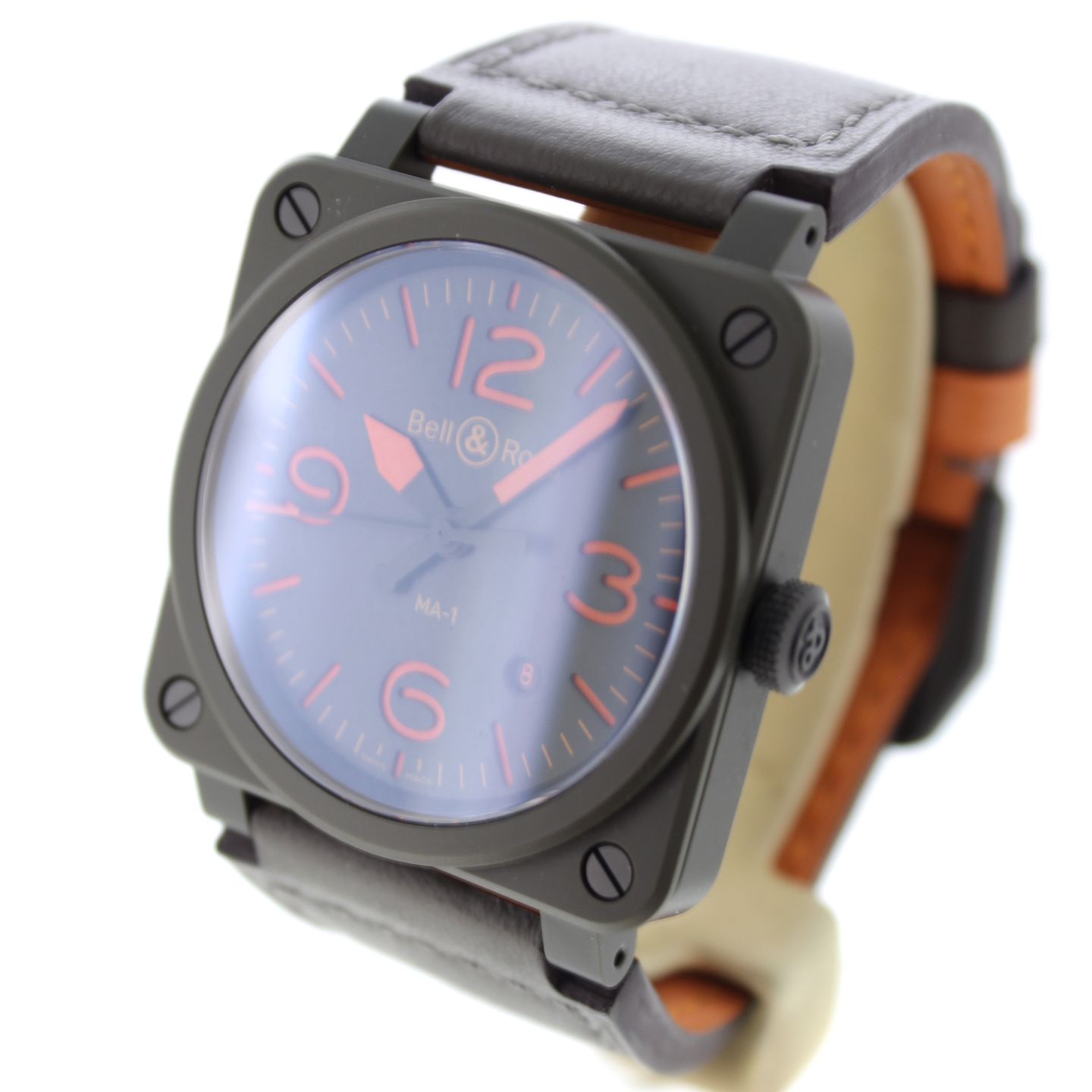 Bell & Ross BR 03 BR0392-CKA-00598 (2022) - Brown dial 42 mm Ceramic case (3/6)