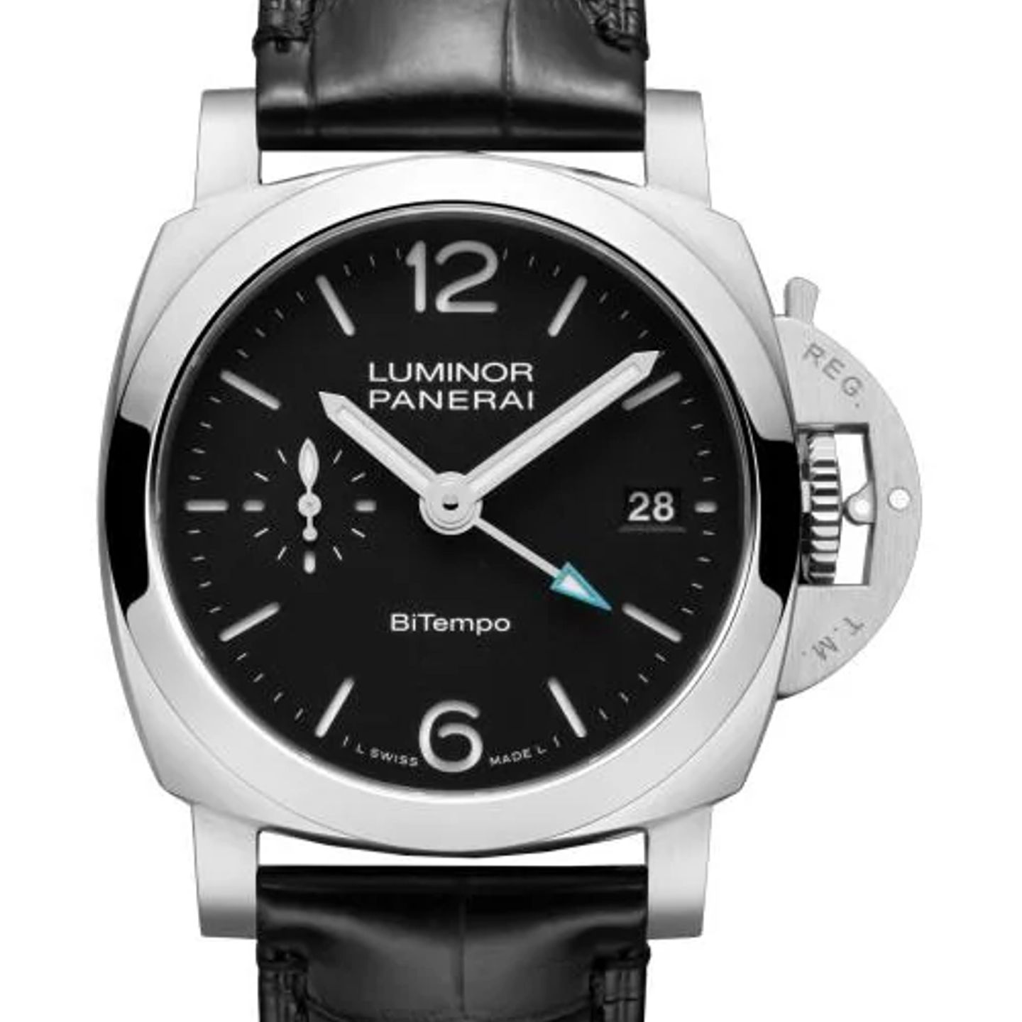 Panerai Luminor PAM01365 (2026) - Zwart wijzerplaat 40mm Staal (1/1)