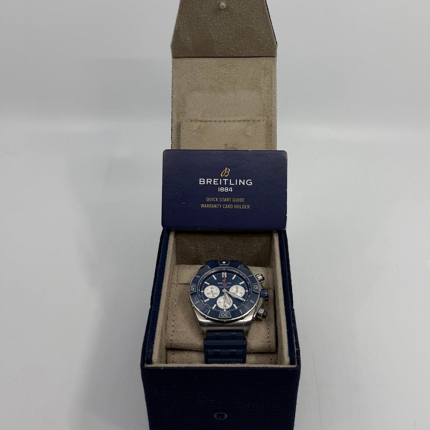 Breitling Chronomat AB0136161C1S1 (2026) - Blue dial 44 mm Steel case (3/8)