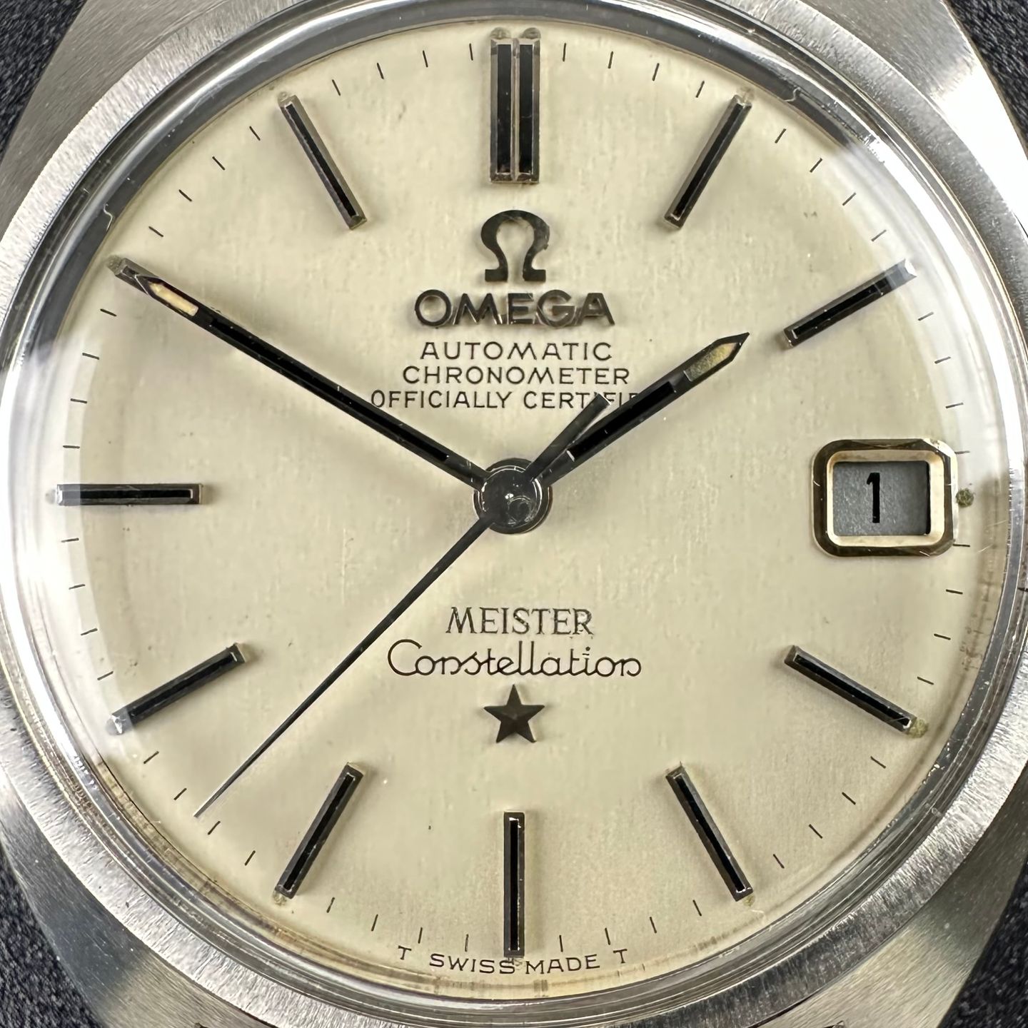 Omega Constellation 168.017 (1968) - Wit wijzerplaat 35mm Staal (8/8)